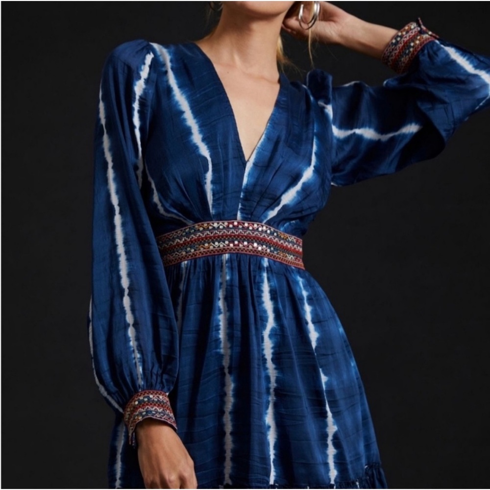 🎉Host Pick🎉NWT Anthropologie Verb By Pallavi Singhee Mini Dress